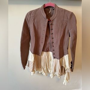 Free People knit jacket